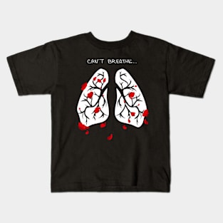 Hanahaki disease - Can't breathe WHITE Kids T-Shirt